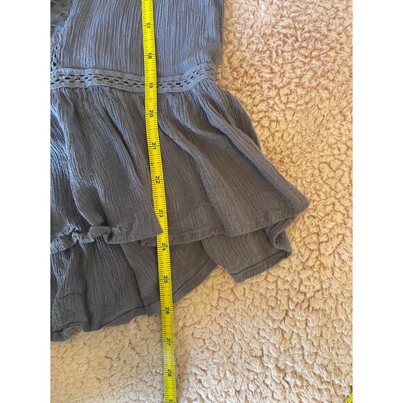 Knox Rose Women’s Blouse Small Long Sleeve Purple with Embroidered details - Picture 4 of 6